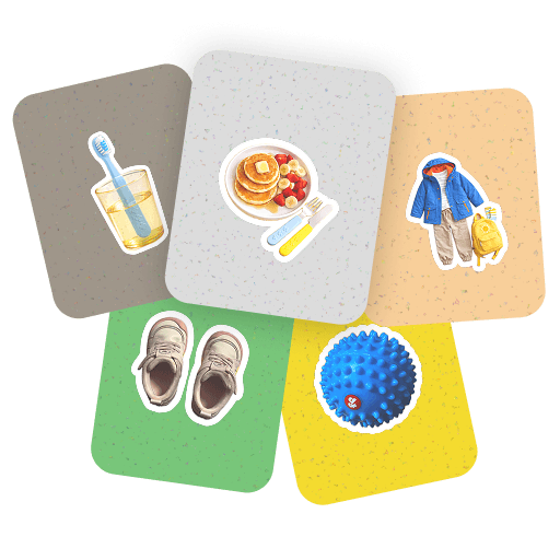 KidCue feature: Printable stickers